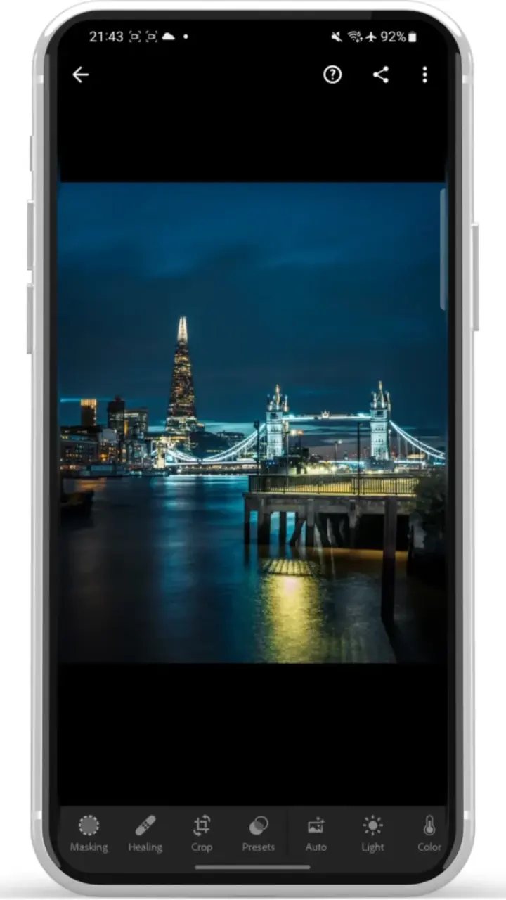 Lightroom APP Phone