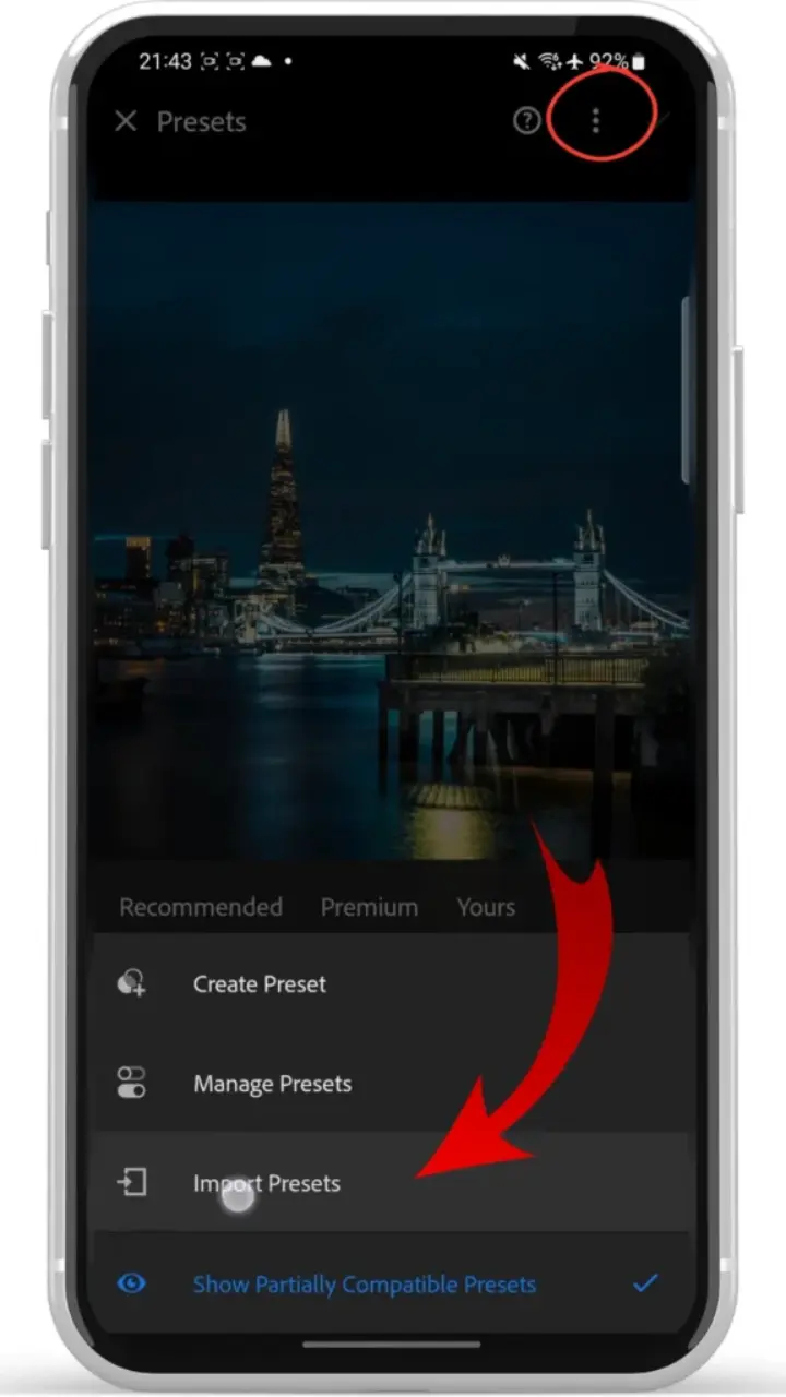 Lightroom Preset