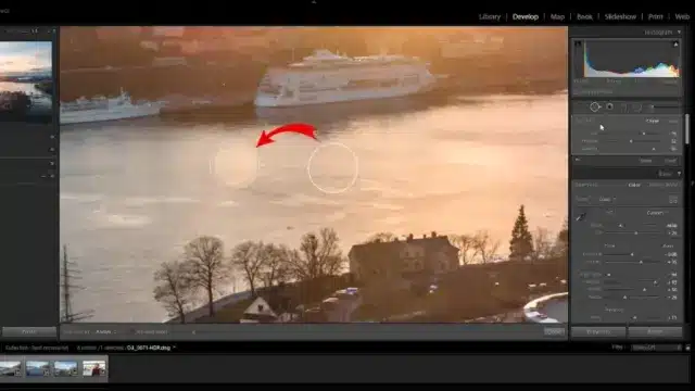 Lightroom remove unwanted