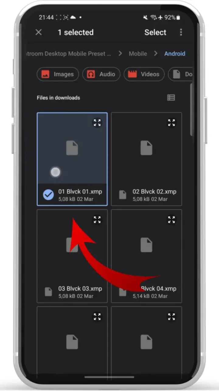 Lightroom Import