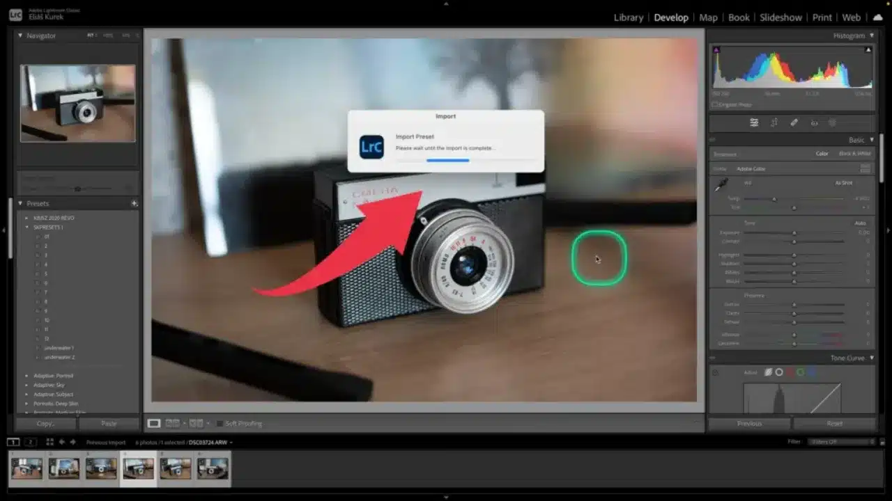Lightroom Import